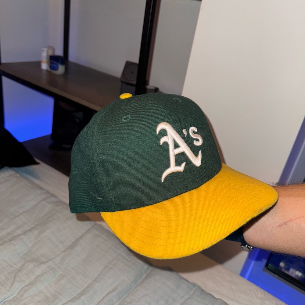 New Era Green and Yellow Cap